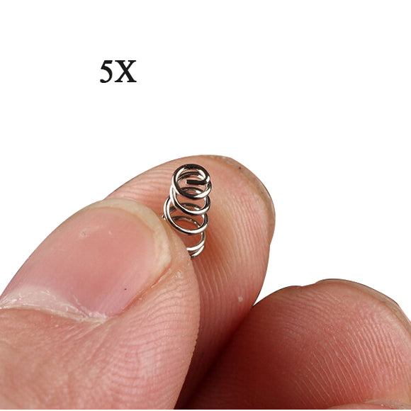 5pcs Flashlight Spring Driver Spring 0.5mm For DIY