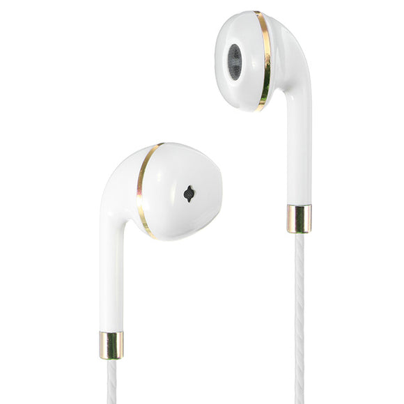 LAPU LP-X6 Universal 3.5mm Wired Control Noise Cancelling Heavy Bass Earphone Witn Mic