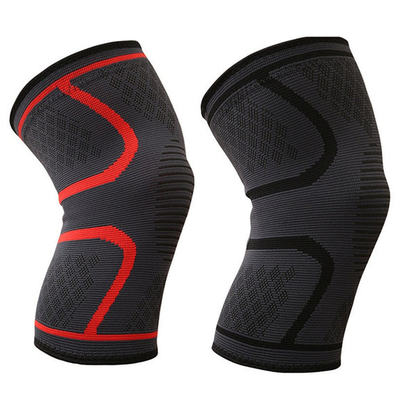 Elastic Sports Knee Pad Protective Knees Support Brace Anti-injured Guard for Running Football