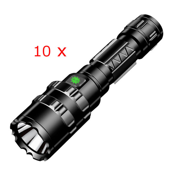 10pcs XANES 1102 L2 5Modes 1600 Lumens USB Rechargeable Camping Hunting LED Flashlight 18650