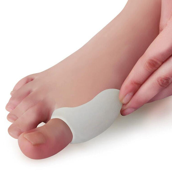 IPRee 1 Pair Toe Straightener Corrector Foot Fingers Protector Silicone Thumb Valgus Protective