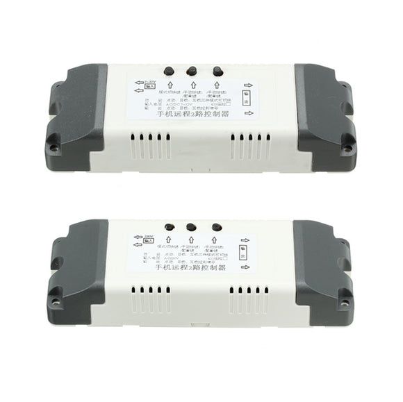 2 Channel Mobile WIFI Remote Control Switch Motor Reversible Relay Module
