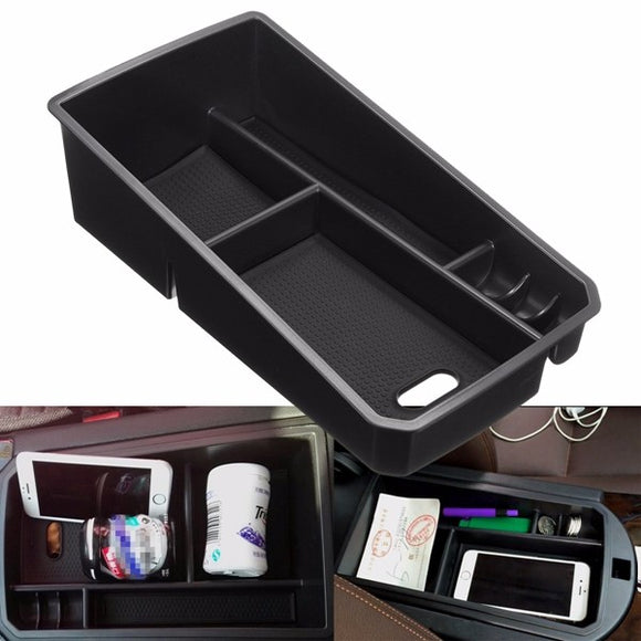 Car Interior Arm Rest Storage Box Organizer Holder For BWM X3(F25)11-15 X4(F15) 14-15