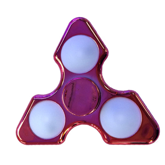 ECUBEE Hand Spinner ABS 3-Pin Red Fidget Spinner Finger Focus Reduce Stress Gadget