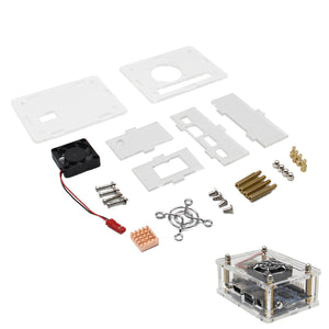 Arcylic Case + Cooling Fan + Heat Sink Kit for Orange Pi One