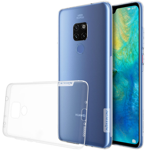 NILLKIN Transparent Shockproof Anti-slip Soft TPU Back Cover Protective Case for Huawei Mate 20