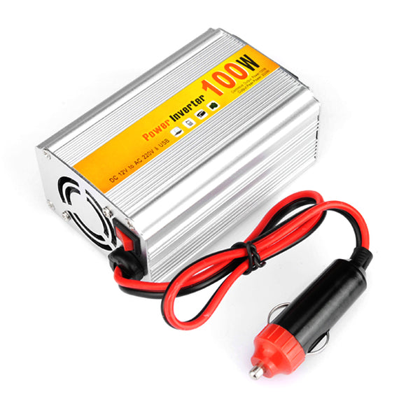 SGR-NX1012 Car Auto Power Inverter Converter Adapter 100W DC12V to AC220V Output