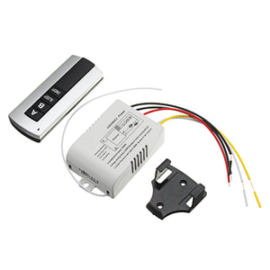 2-Way ON/OFF Remote Control Switch Receiver Transmitter Base For LED Lamps
