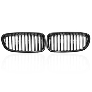 Gloss Black Front Grill Grille Kidney For BMW F18 F10 F11 5 Series 10-16