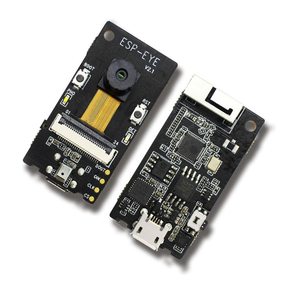 ESP-EYE ESP32 Wi-Fi and bluetooth AI Development Board Supports Face Detection and Voice Wake-up with 2 Megapixel Camera