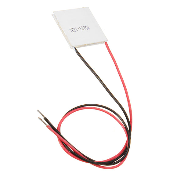 TES1-12704 30x30mm 12V 4A Thermoelectric Cooler Semiconductor Refrigeration Film Heatsink Peltie