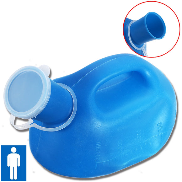 2000ML Portable Male Urine Bottle Outdoor Elder Urinal Pee Storage