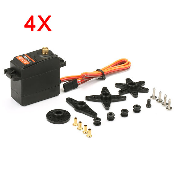 4X DS3218 Updated Servo 15KG Torque 180 Full Metal Gear Digital Servo