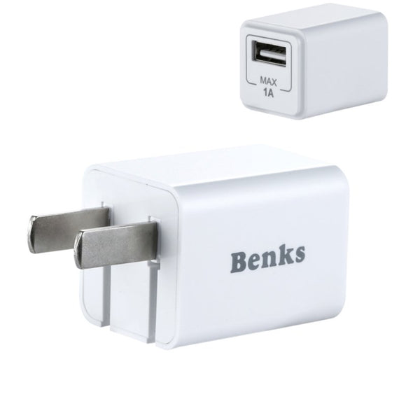 Benks Portable Mini Travel Wall Charger Universal Adapter For iPhone iPad Tablet Samsung HTC Huawei