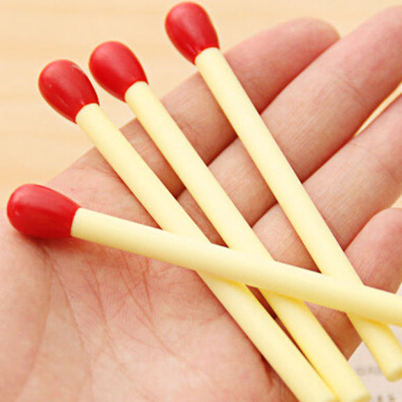 10pcs Match Shape Mini Stick Ballpoint Pen Cute Pen Children School Stationery Supplies