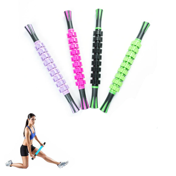 KALOAD 9 Beads Massage Rollers Fitness Sports Yoga Muscle Roller Stick Exercise Tools Massager