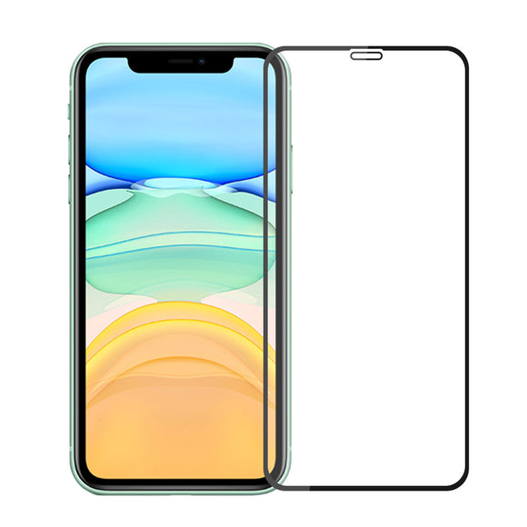 Mofi 3D Curved Edge 9 Hardness Anti-Explosion Full Cover Tempered Glass Screen Protector for iPhone XR / iPhone 11 6.1 inch