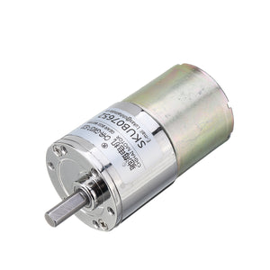 ChiHai CHR-37GB-520S DC Motor 12V 1:150 52rpm Permanent Magnet Carbon Brush Reduction Gear Motor