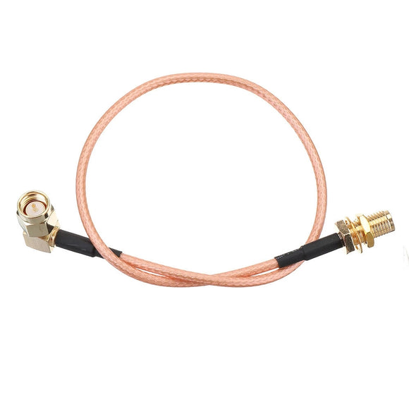 3Pcs 20CM SMA cable SMA Male Right Angle to SMA Female RF Coax Pigtail Cable Wire RG316 Connector Adapter