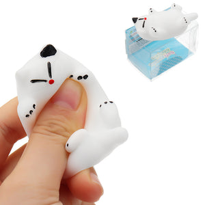 Mochi Squishy Overturned Cat Squeeze Cute Healing Toy Kawaii Collection Stress Reliever Gift Decor