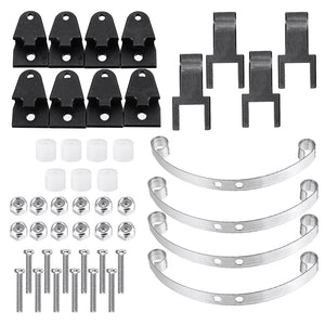 WPL 1/16 Metal Earring And Shock Absorber Board For B1 B16 B24 B36 RC Car Parts Black