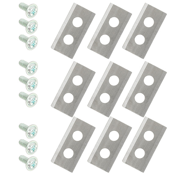 36x18x1mm Stainless Steel Robotic Mower Blades Replacement for Worx Lawnmower