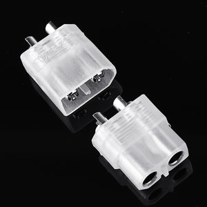 10 Pairs/20 PCS URUAV XT60 Transparent Plug Male Female Bullet Connector for RC Drone FPV Racing