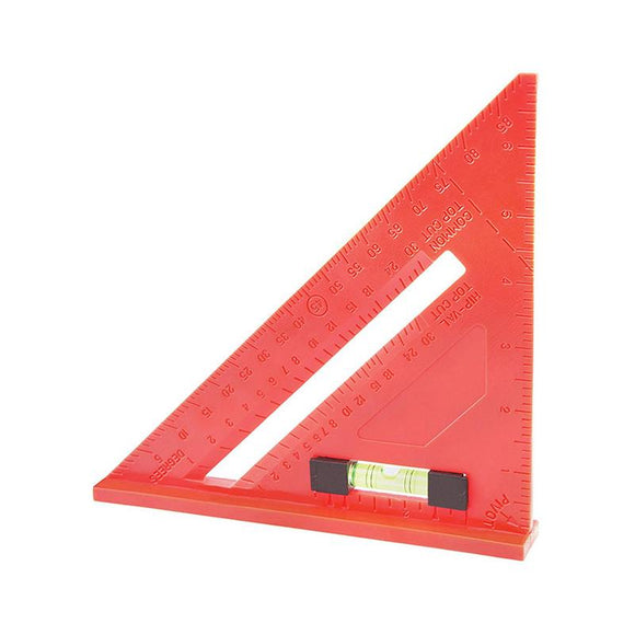 7 Inch Woodworking Triangle Ruler Multifunctional Angle Square Ruler Carpenter Tools Speed Square Measuring Tools