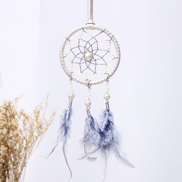 Car Ornaments Feather Dream Catcher Wind Chimes Interior Crafts Creative Gifts Handmade Jewelry