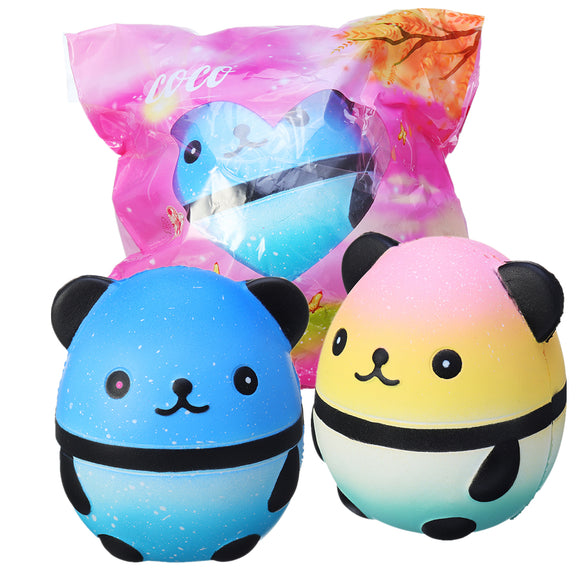 Squishy Panda Doll Egg Slow Rising With Packaging Collection Gift Decor Soft Squeeze Toy