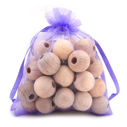 Honana HN-CP1 20Pcs Wood Camphor Pest Repellent Anti Bug Moth Cedar Granular Balls Wardrobes