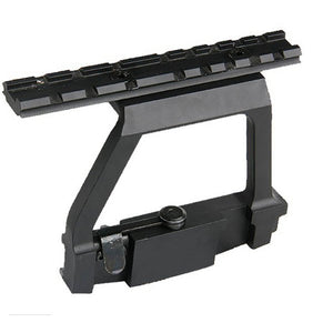 AURKTECH Tactical Army Force AK Side Rail Lock ScopE Mount Base Gun Accessories for 20mm Rail Shaft