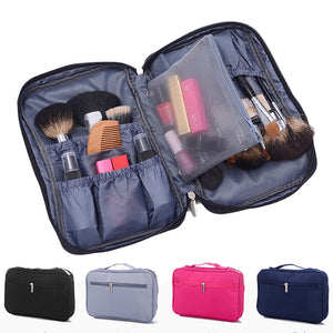 IPRee Nylon Women Travel Cosmetic Bag Waterproof Makeup Tool Storage Finishing Handbag Organizer Accessories
