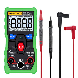 ANENG V01A Digital True RMS Multimeter Tester Autoranging Automotriz Multimeter Green Color