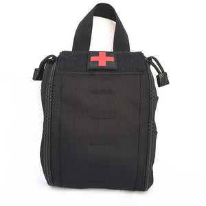 IPRee Practical 19.5x16x7cm Nylon First Aid Kit Bag Outdoor Travel Emergency Pouch