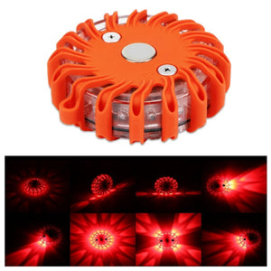 2W LED Road Flares Flashing Warning Light Roadside Safety Emergency Light for Car Boat Truck