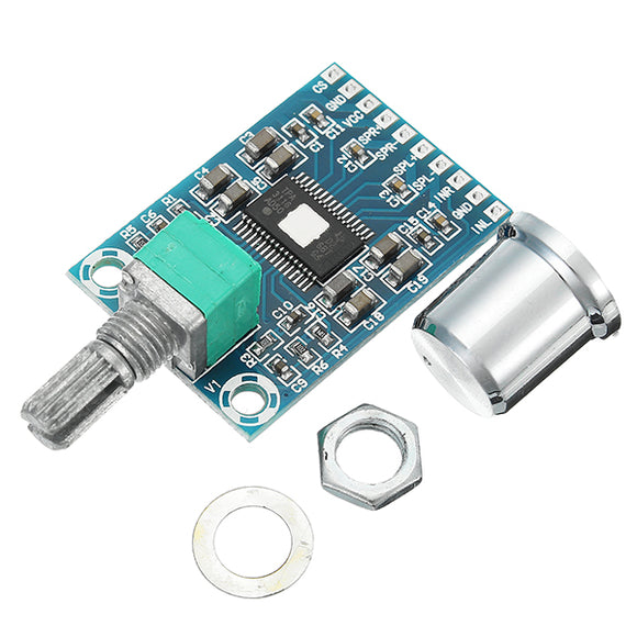 5Pcs XH-M564 DC12-24V Dual 50W TPA3116D2 High Power Micro Digital Power Amplifier Board