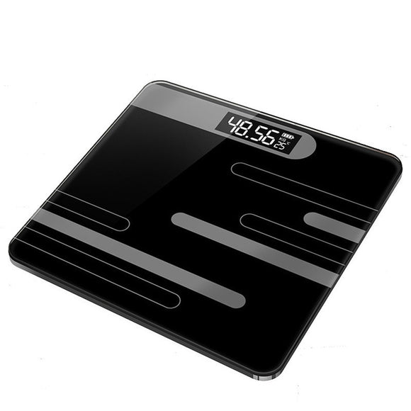 Body Scale Glass Smart Electronic Scales USB Charging LCD Display Body Weighing Digital Weight Scale