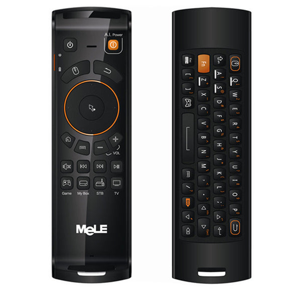Mele F10 Deluxe Air Mouse Wireless Keyboard Remote Control With IR Learning Function For Android TV