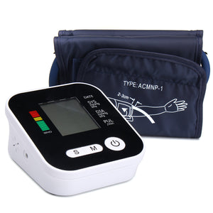 Arm Type Blood Pressure Monitor With Voice LCD Digital Pression Elcetronic Health Care