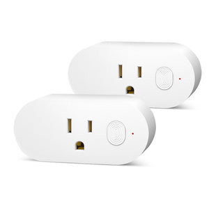 LUSTREON AC110-240V 16A US Plug Smart Wifi Socket with Energy Monitoring Supported Alexa