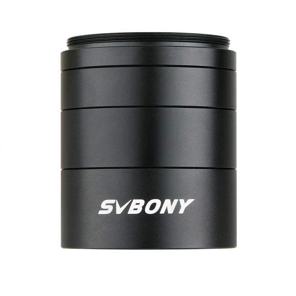 SVBONY T2 Extension Tube Kit Length 5mm 10mm 15mm 20mm M42x0.75 on Both Sides Length Black