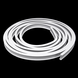 4M Curtains Track Rail Flexible Ceiling Mounted For Straight Slide Window Balcony
