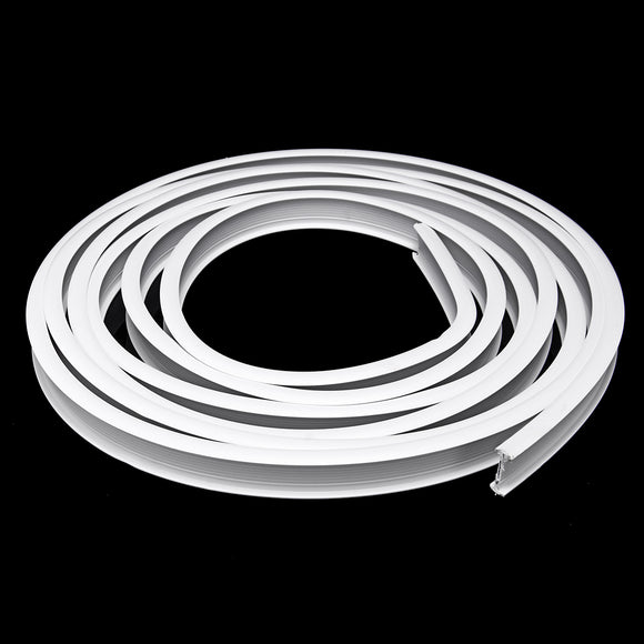 4M Curtains Track Rail Flexible Ceiling Mounted For Straight Slide Window Balcony