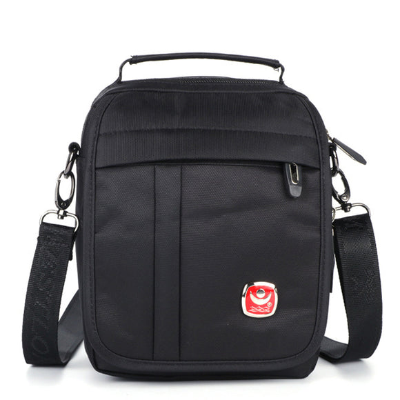 Waterproof Nylon Crossbody Shoulder Bag Casual Cover Dual Use Handbag For Man