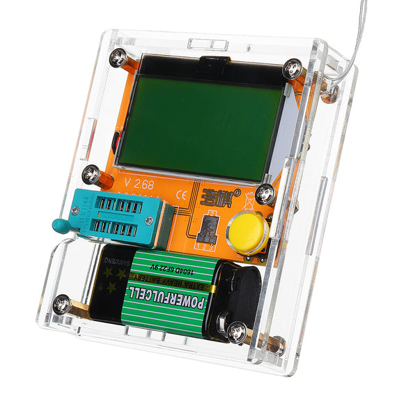 Geekcreit LCR-T3 Mega328 Transistor Tester Diode Triode Capacitance ESR Meter Assembled