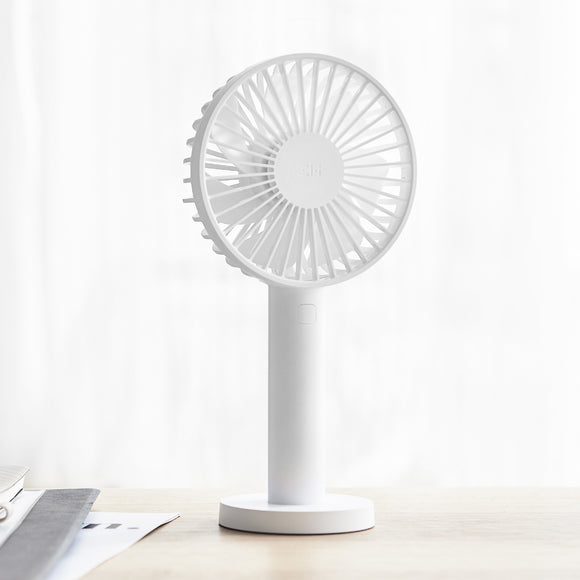 Zmi 3 Speeds Cooling Fan from Xiaomi Eco-System Portable Handheld With Rechargeable Built-in Battery 2600mAm/3350mAh USB Port Handy Mini Fan For Smart Home