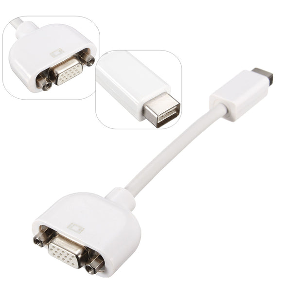 Mini DVI Male To VGA Female PC Adapter Cable For PowerBook G4 MacBook iMac