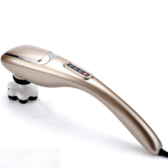Wireless/Wired Professional Handheld Electric Massager Body Percussion Powerful Massage