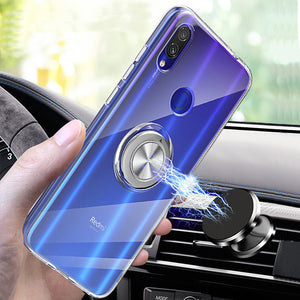 Bakeey Ultra-thin Transparent Anti-fingerprint Soft TPU Protective Case For Xiaomi Redmi Note 7 / Redmi Note 7 PRO